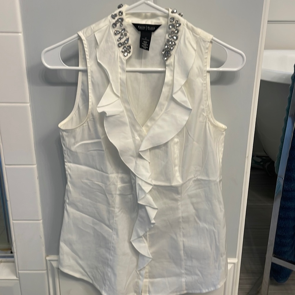 White House Black Market blouse sz 4